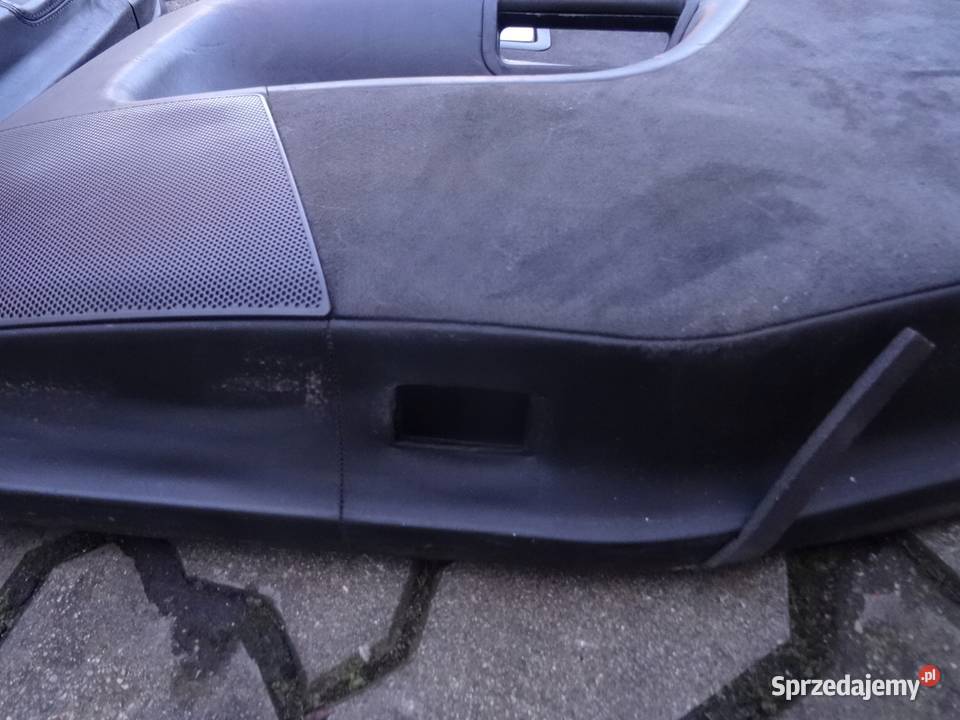 AUDI A8 D2 TAPICERKA BOCZKI DRZWI ROLETA SKORA