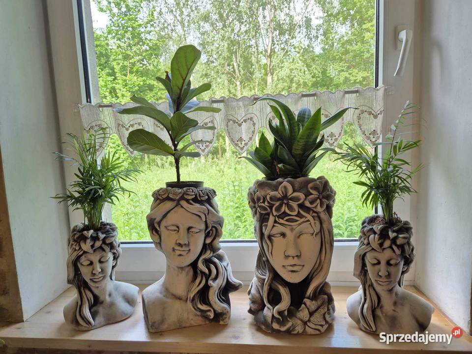 Zajączek królik króliczki gipsowe figurki Figurki i rzeźby Wrocław sprzedam