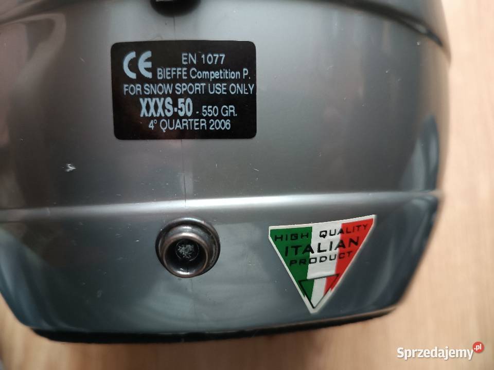 Kask dziecka na snowboard BIEFFE rozmiar XXXS Szczyrk