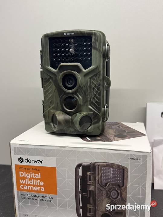Fotopułapka MMS powiadomienia GSM Denver WCM8010 Aparaty Katowice