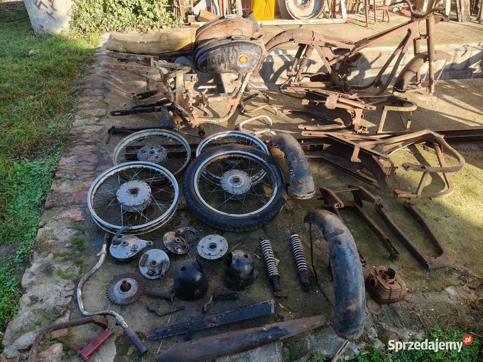 Pakiet części wsk rama wsk zbiornik wsk Hrubieszów