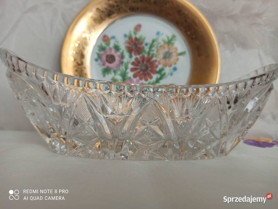 Salaterka kryształowa Białystok sprzedam
