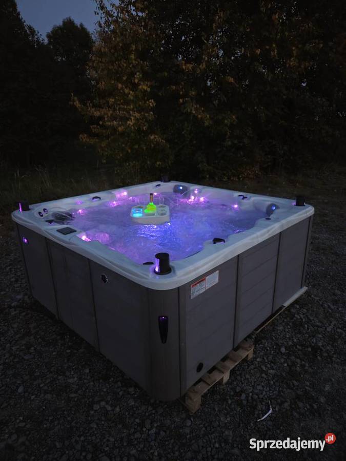 MEGA jacuzzi Eternal OŚWIETLENIE AUDIO DYSZE Rzeszów