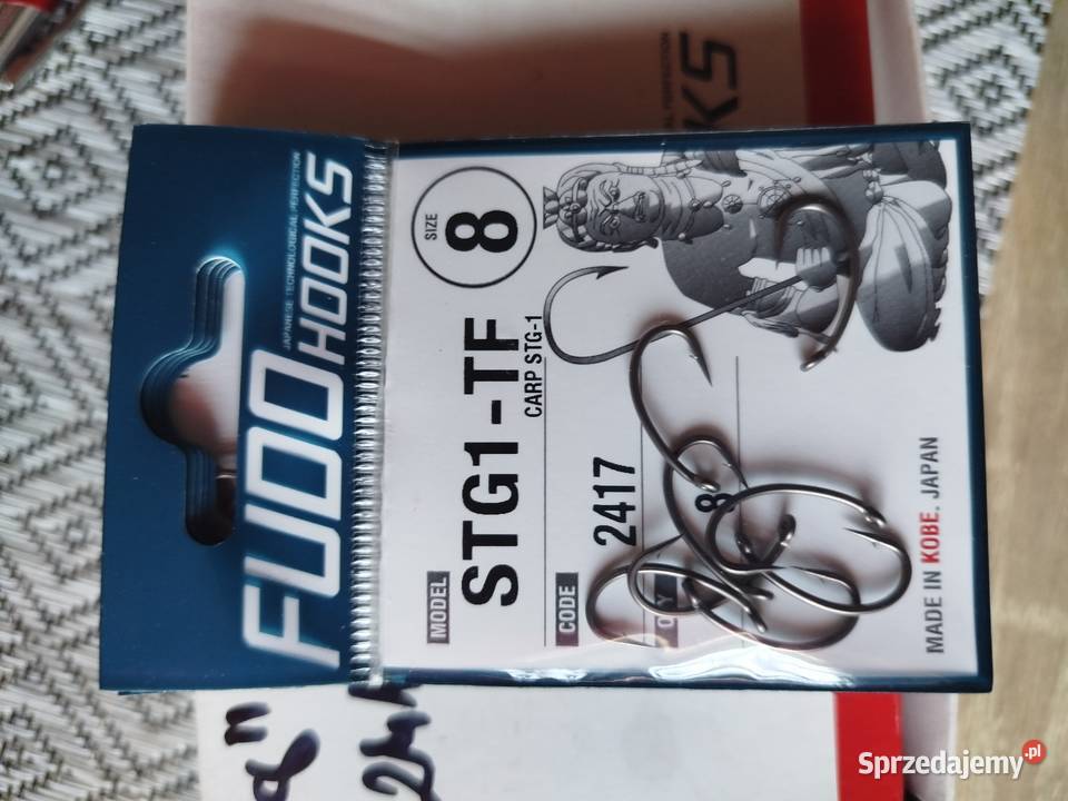 Sprzedam haczyki Fudo Hooks Duża ilość różne Dzierżoniów sprzedam