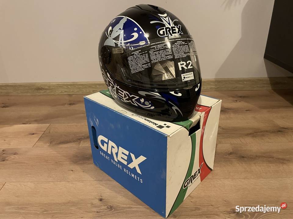 Nowy włoski Kask motocyklowy L grex R2 Nolan śląskie Bielsko-Biała