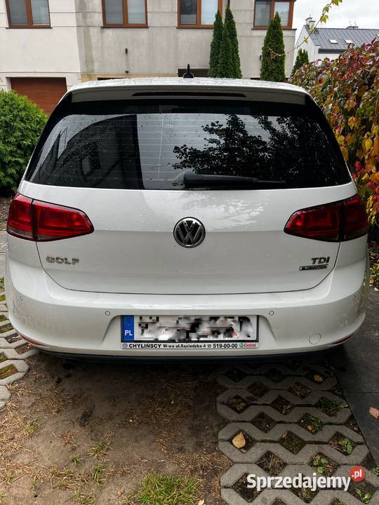 Volkswagen golf 7 2015r bluemotion Rok produkcji 2015 Golf Legionowo