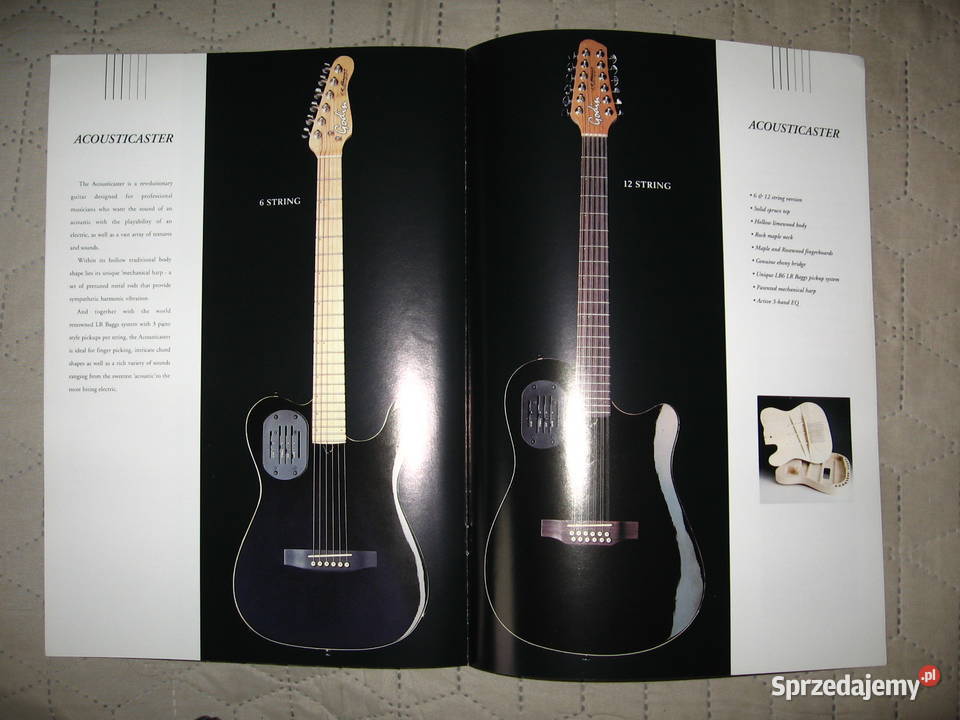 Godin guitars catalog katalog gitar Kępice