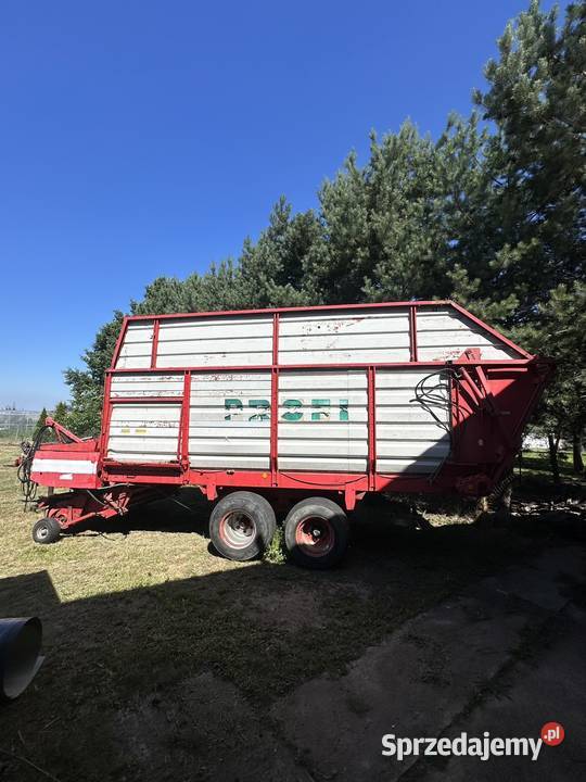 Przyczepa samozbierająca Pottinger Siloprofi 2