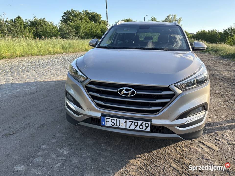 Hyundai Tucson 17CRDI salon niski przebieg czujnik parkowania Sulęcin