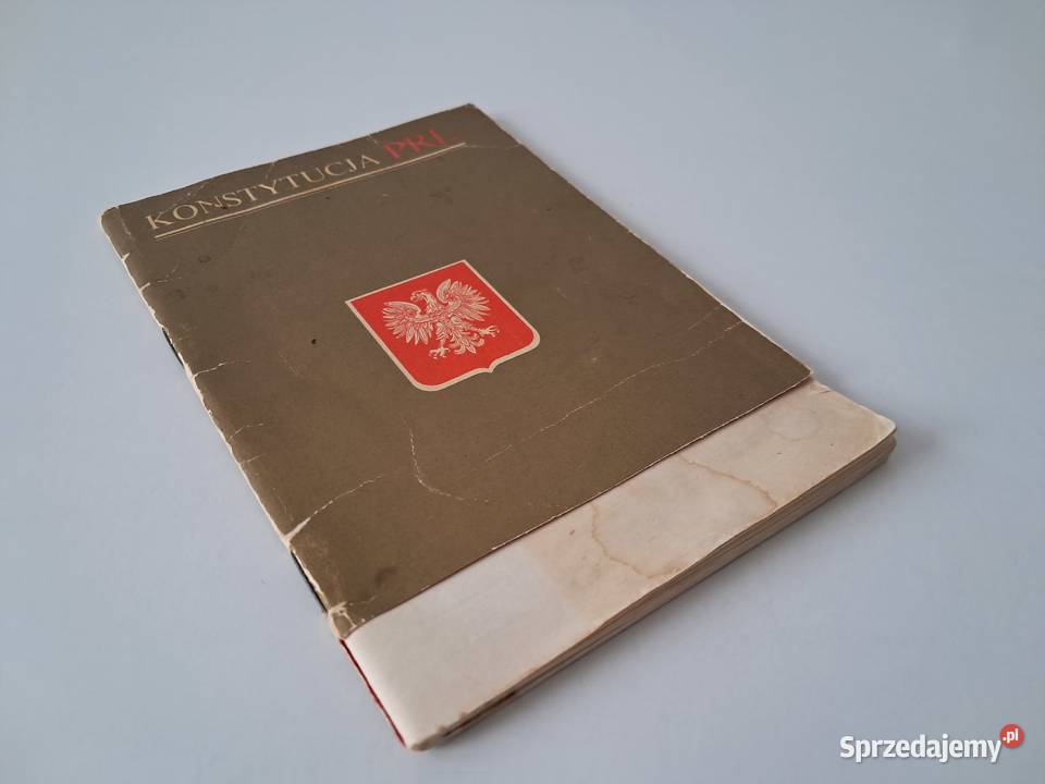 Książki Konstytucja PRL i RP do sprzedania Kraków