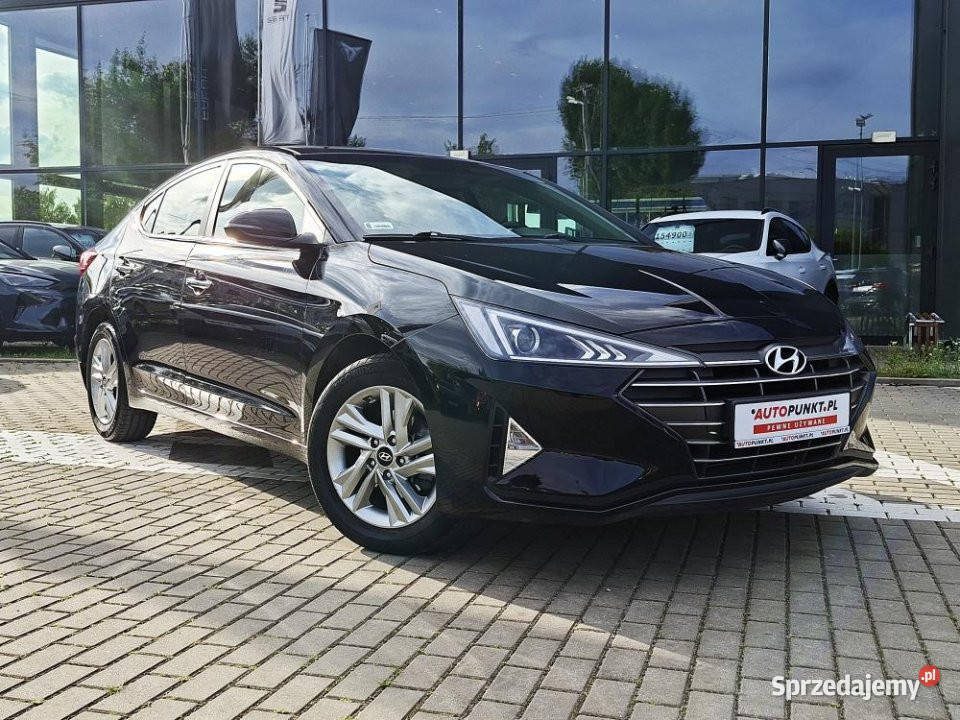 HYUNDAI Elantra 2020r SalonPL ASO Iszy wł Kamera małopolskie Kraków sprzedam