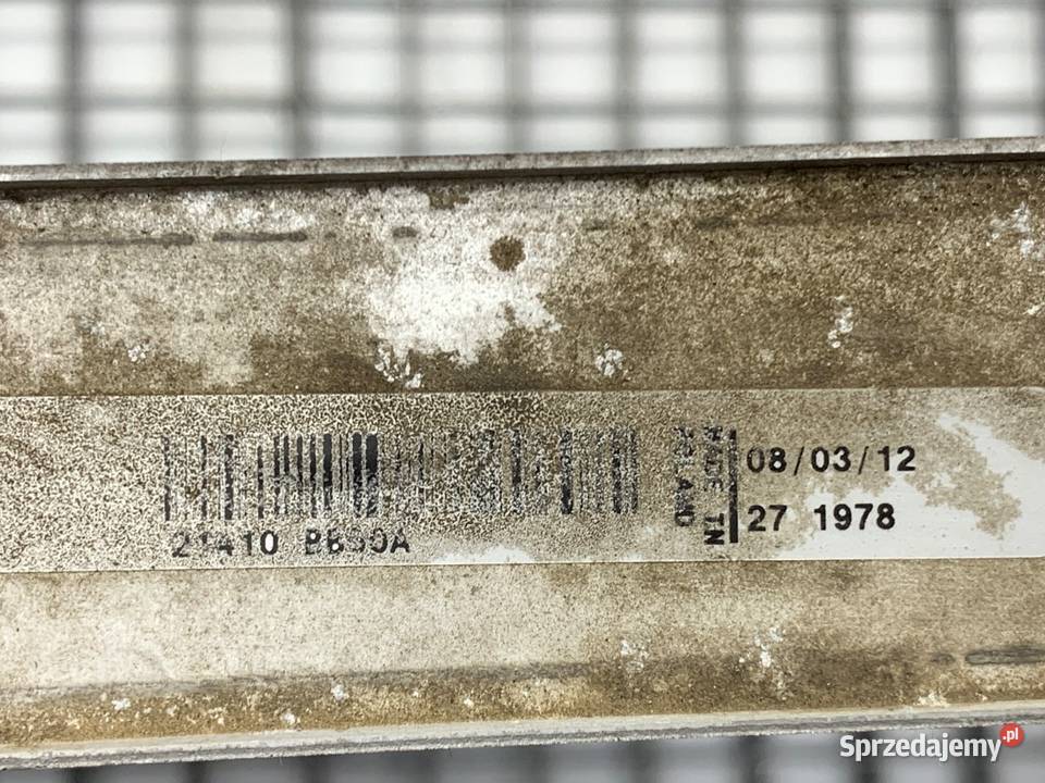 CHŁODNICA WODY NISSAN QASHQAI J10 16 130 0614 osobowe podkarpackie