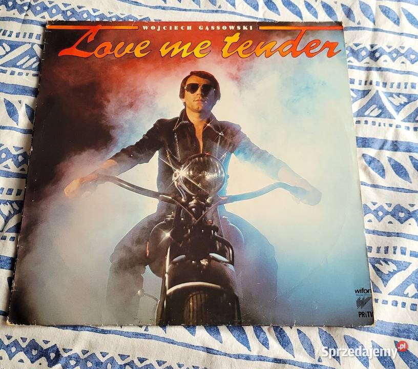 Wojciech Gąsowski Love Me Tender Shakin Stevens płyta winylowa Chełmno