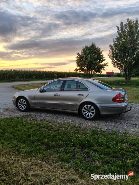 Mercedes w211 22cdi 160 skórzana tapicerka Klasa E lubelskie Chełm
