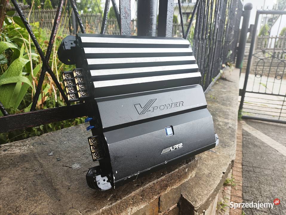 Wzmacniacz samochodowy 4 kanałowy Alpine MRPF250 Niegowonice sprzedam