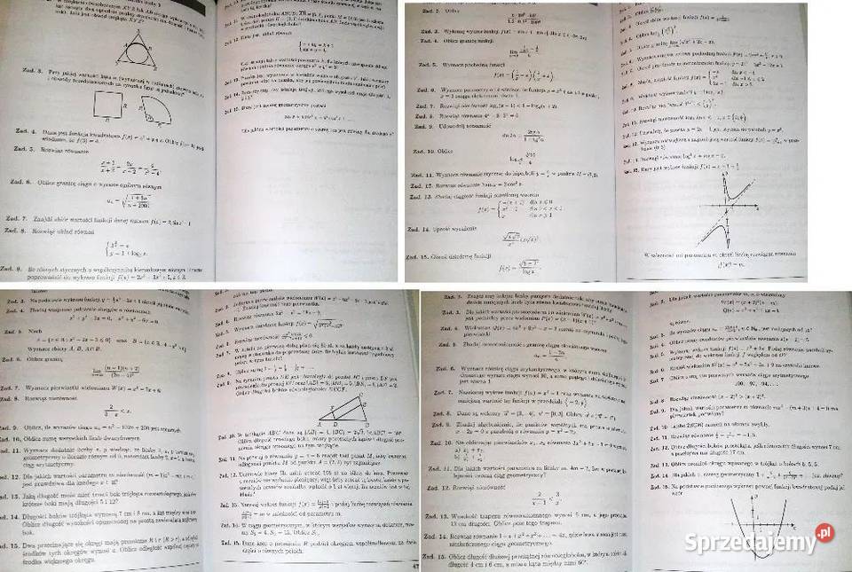 Nowa matura z matematyki Zestaw testów D Chełm sprzedam