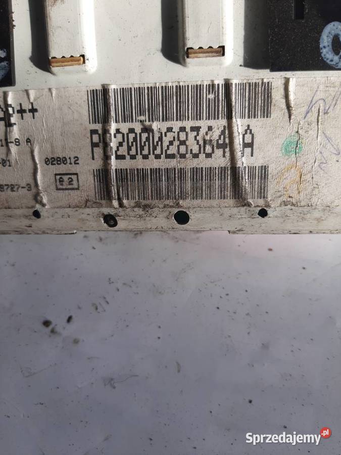 RENAULT CLIO II WYŚWIETLACZ PANEL 8200028364