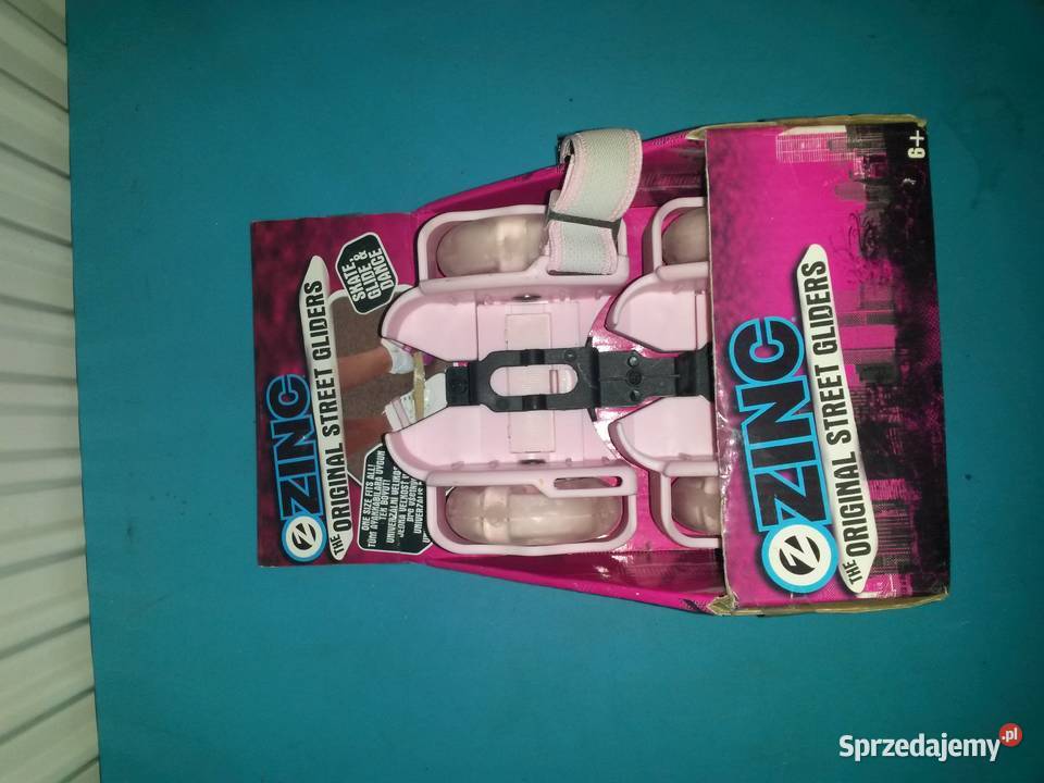 Nowe rolki na buty firmy Zinc różowe Poznań