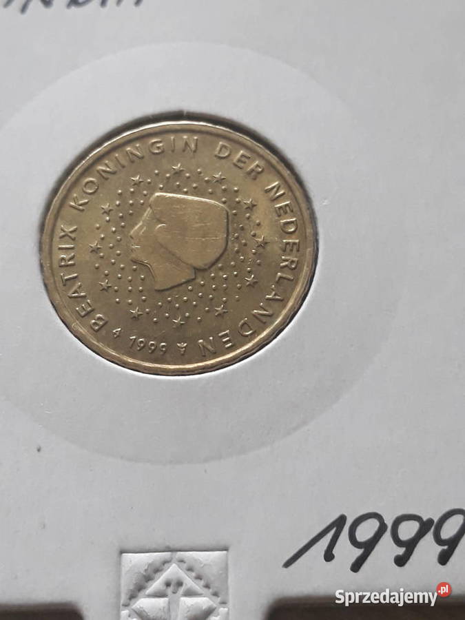10 Eurocentów Holandia 1999 r Numizmatyka wielkopolskie Konin