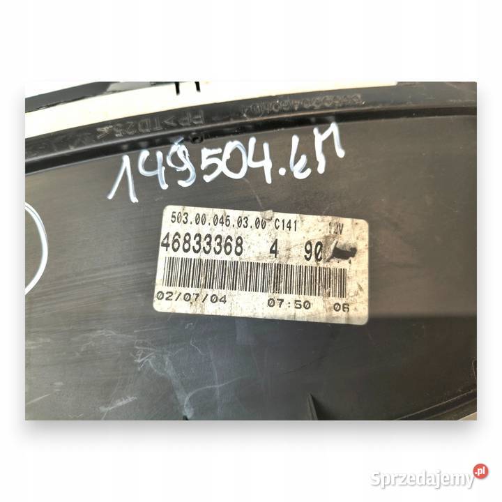 LICZNIK ZEGARY 46833368 Fiat Punto II 12 8V 16V sprzedam