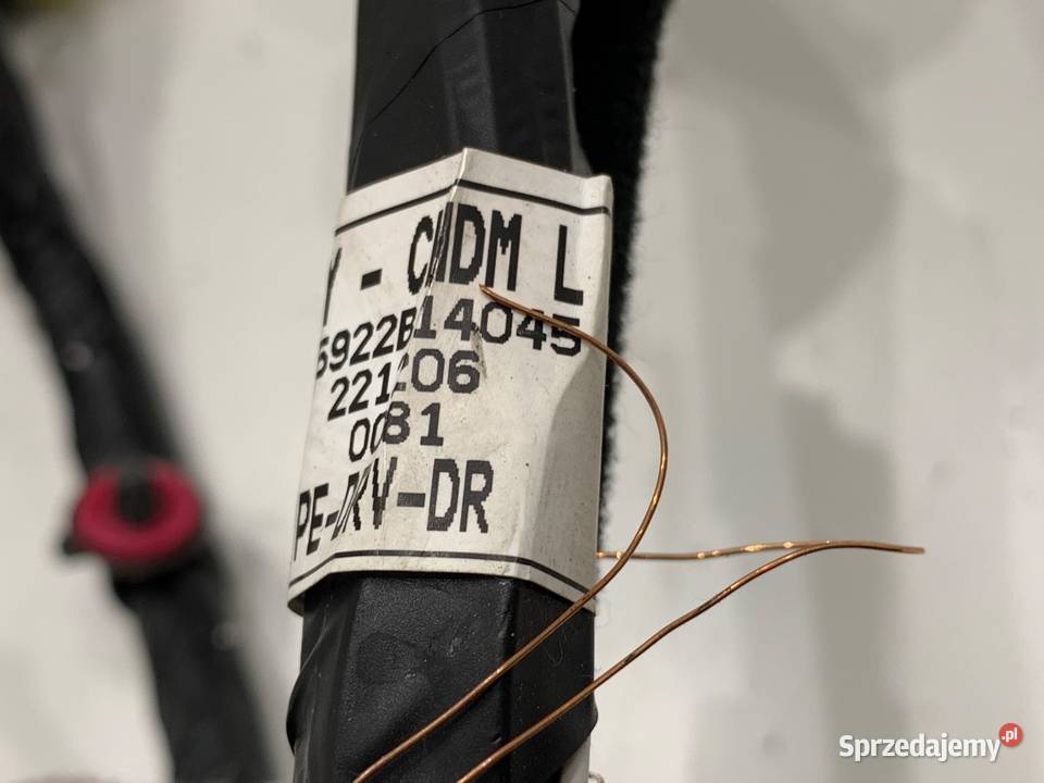 WIĄZKA DRZWI PRZÓD LEWY HYUNDAI KONA 91601-J9271 1.6 199KM PRZEWÓD ...