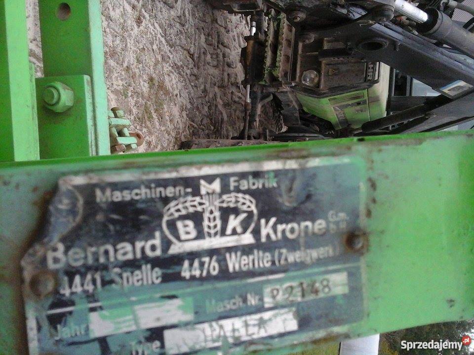 Pługi 4 skibowe zagonowe Krone Tomaszów Lubelski