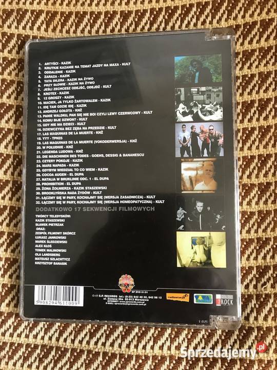 dvd KAZIK NiezależneKrótkie Filmy Muzyczne Filmy mazowieckie Warszawa