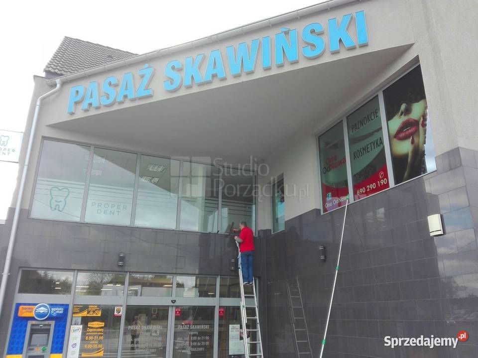 MYCIE OKIEN KRAKÓW MYCIE WITRYN PRZESZKLEŃ W Kraków