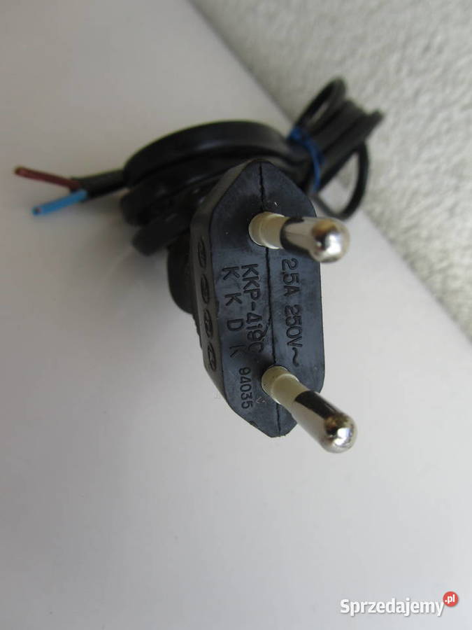 Kabel zasilający dwużyłowy czarny 075mm2 165 m warmińsko-mazurskie Olecko