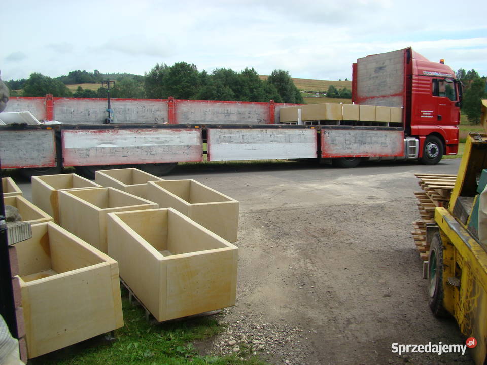 Donica z piaskowca kamienia naturalneg Kamienna Góra