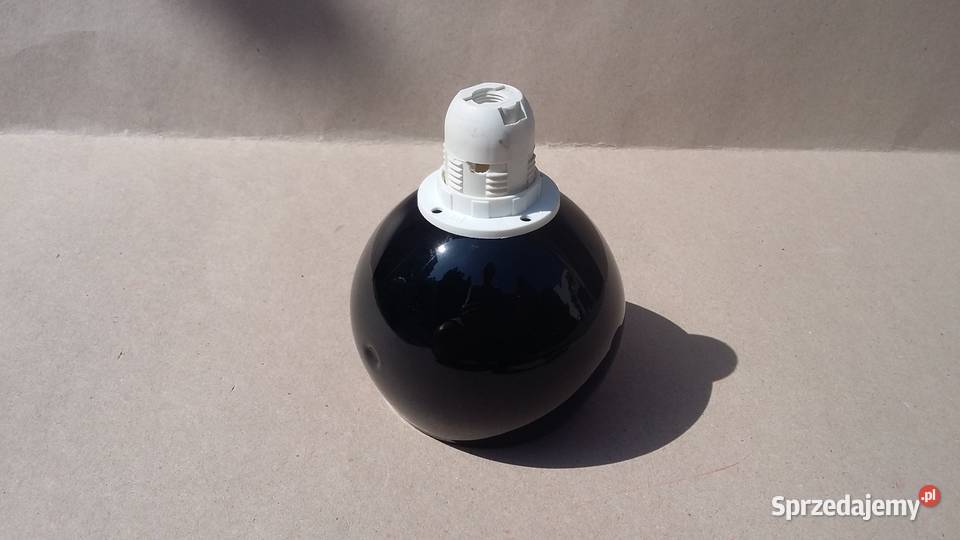Klosz do lampy kulka CZARNA E14 9 h7 SZKŁO mazowieckie Warszawa
