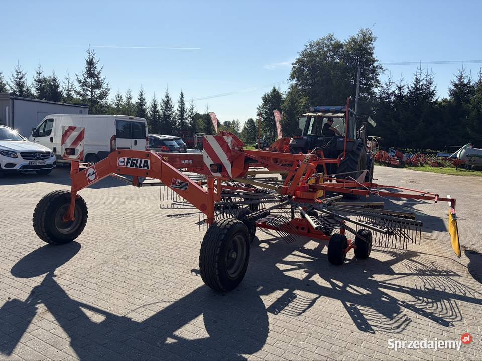 Zgrabiarka 2 karuzelowa Fella TS 1602 Do boku mazowieckie Myszyniec sprzedam