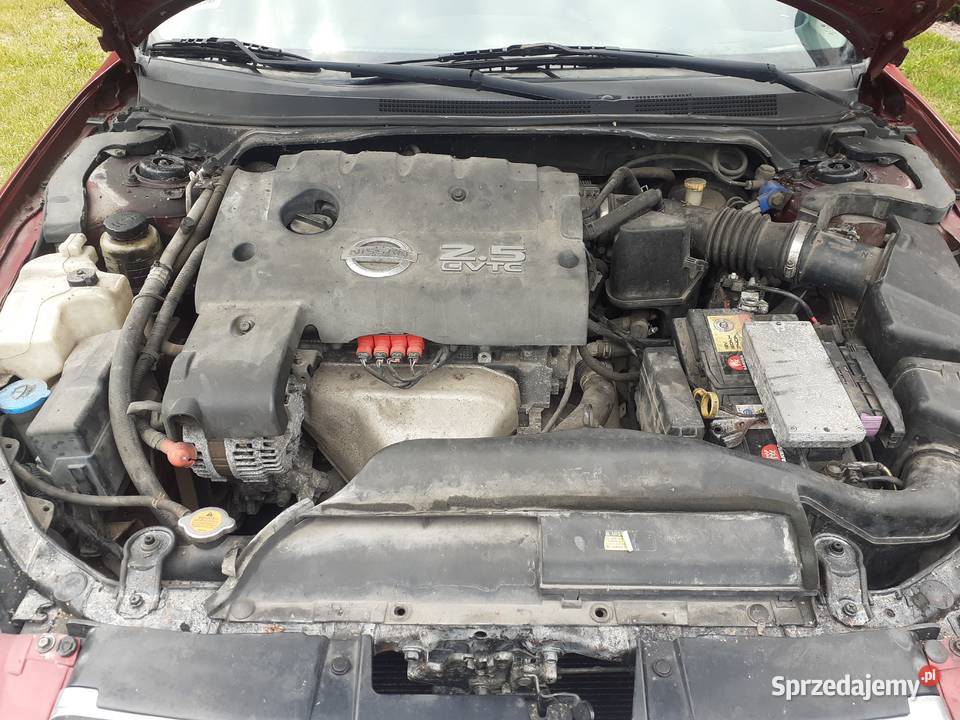 Nissan Altima 2005 25 benzyna gaz 141000 uszkodzony
