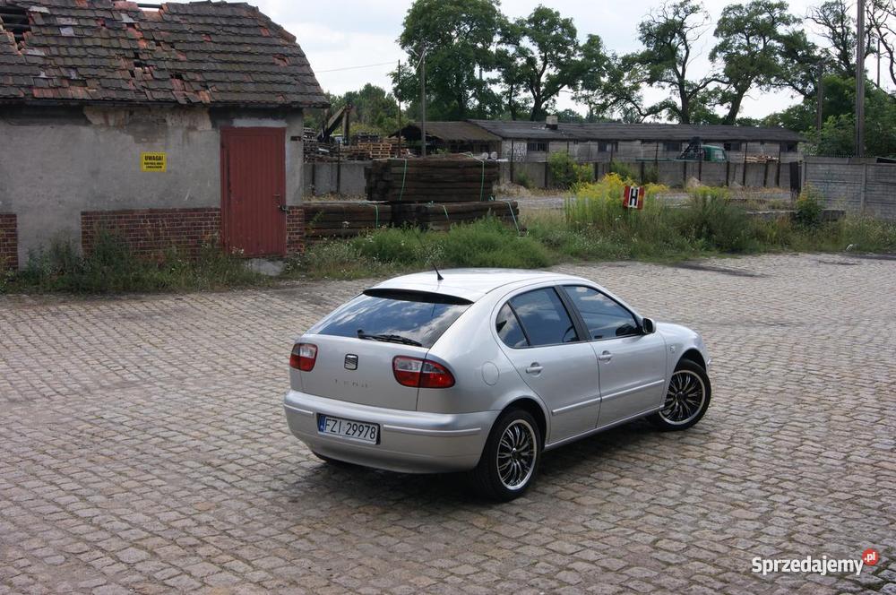 SEAT LEON 19 TDI KSENON ALUFELGI LED ABS lubuskie Sulechów