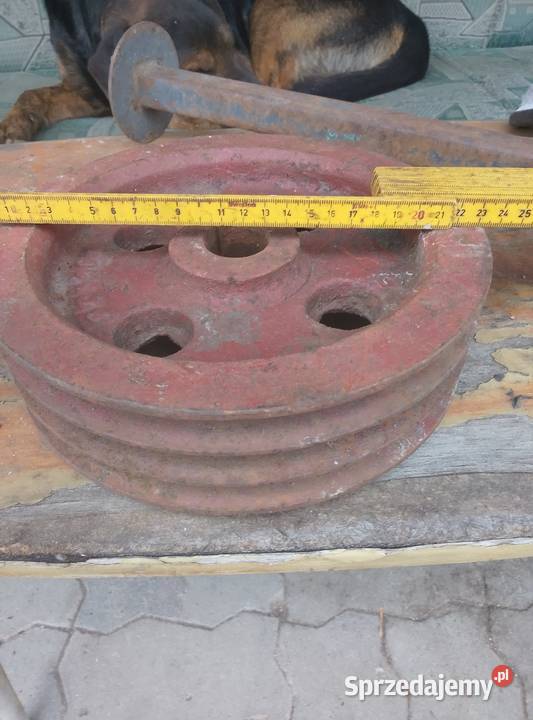 Koło pasowe 230 3x17 Rzeszów sprzedam