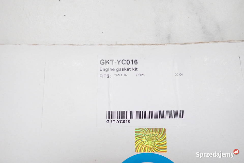 Komplet Uszczelek Uszczelki Yamaha Yz 125 9803r sprzedam
