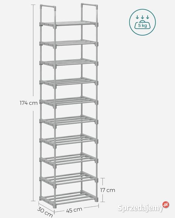 Regał na buty Stojak na buty modułowy