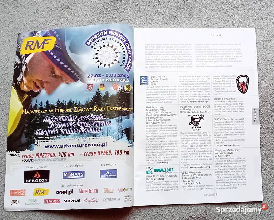 Dwumiesięcznik Survival 2 marzec kwiecień 2005 r wielkopolskie Koźminek
