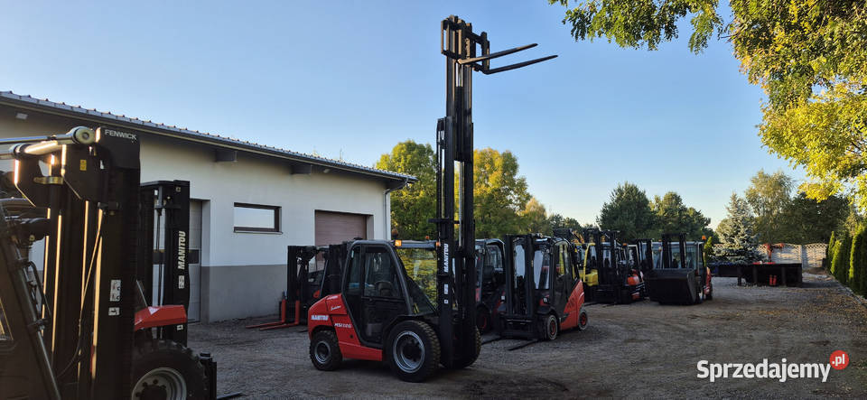 Terenowy wózek widłowy Manitou MSi35G Udźwig