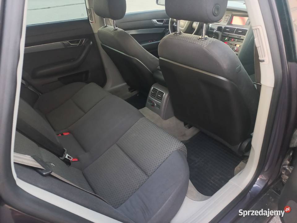 Audi A6 C6 24 V6 LPG sedan ładny elektrycznie ustawiane fotele Poznań