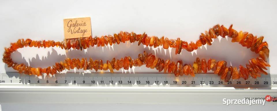 Naszyjnik korale z bursztynu bursztyn bałtycki Lublin