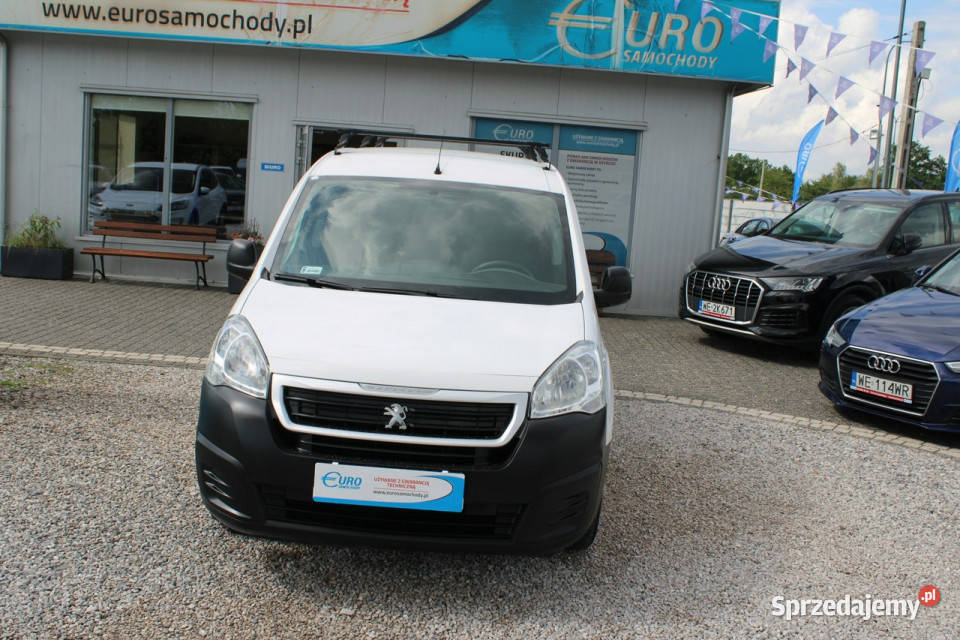 Peugeot Partner 3osobowe L2H1 Gwarancja biały Peugeot Warszawa