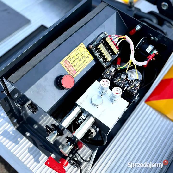 Hydrobort 15 tony z aluminiową platformą Pozostałe Łódź