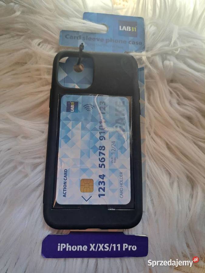Nowe etui na telefon iPhone 11 Pro Lab 31 czarne Warszawa sprzedam