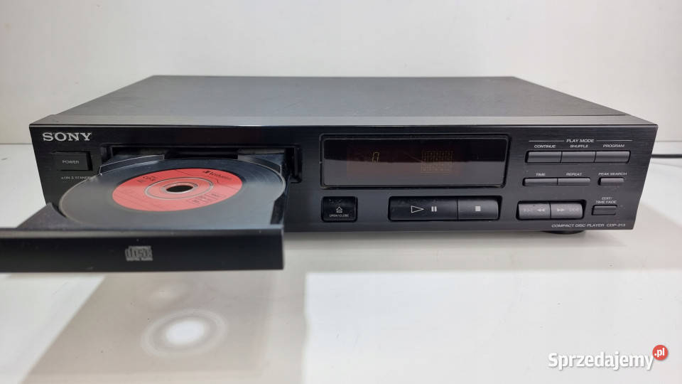 Sony odtwarzacz kompaktowy CD player CDP 213 Międzychód