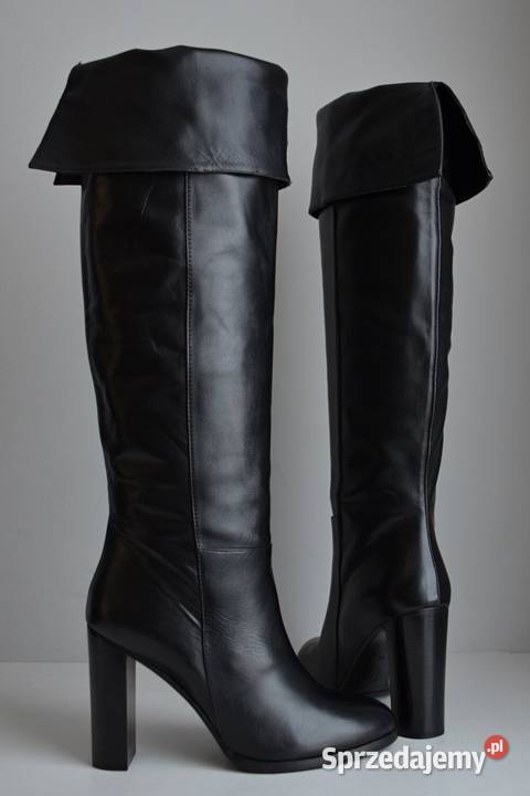 SZYK ELEGANCJA WYGODA włoskie kozaki kolano Białystok sprzedam