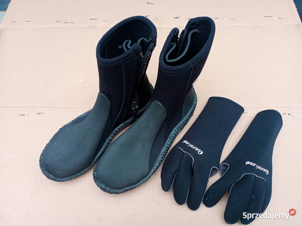 Buty i rękawiczki neoprenowe do nurkowania Nurkowanie Pruszków