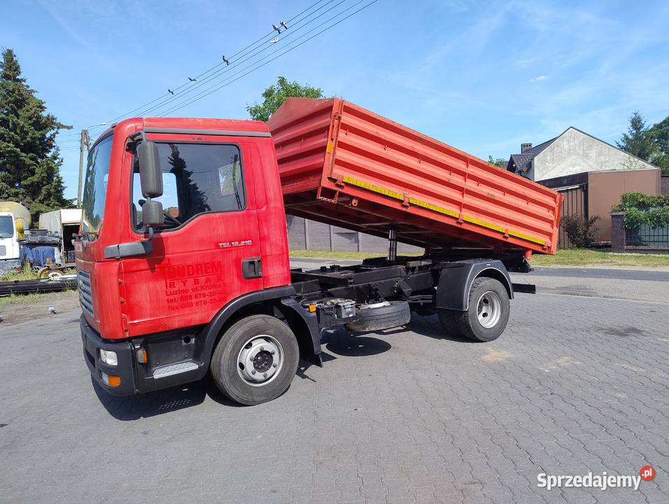 man 12210 wywrotka 7300 ladownosci Samochody ciężarowe Grabów-Pustkowie sprzedam