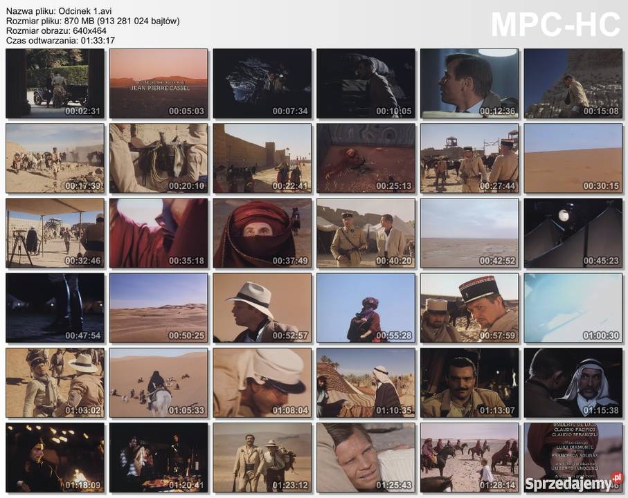 Tajemnice Sahary 1987 kultowy serial lektor Filmy Dęblin