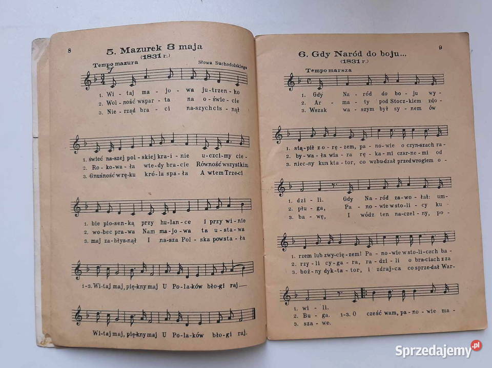 Mały Śpiewnik Żołnierza Polskiego Aleksander łódzkie Łódź